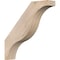 Ekena Millwork 3 1/2"W x 18"D x 18"H Funston Smooth Knee Brace, Douglas Fir BRC04X18X18FST00SDF - alternate 1